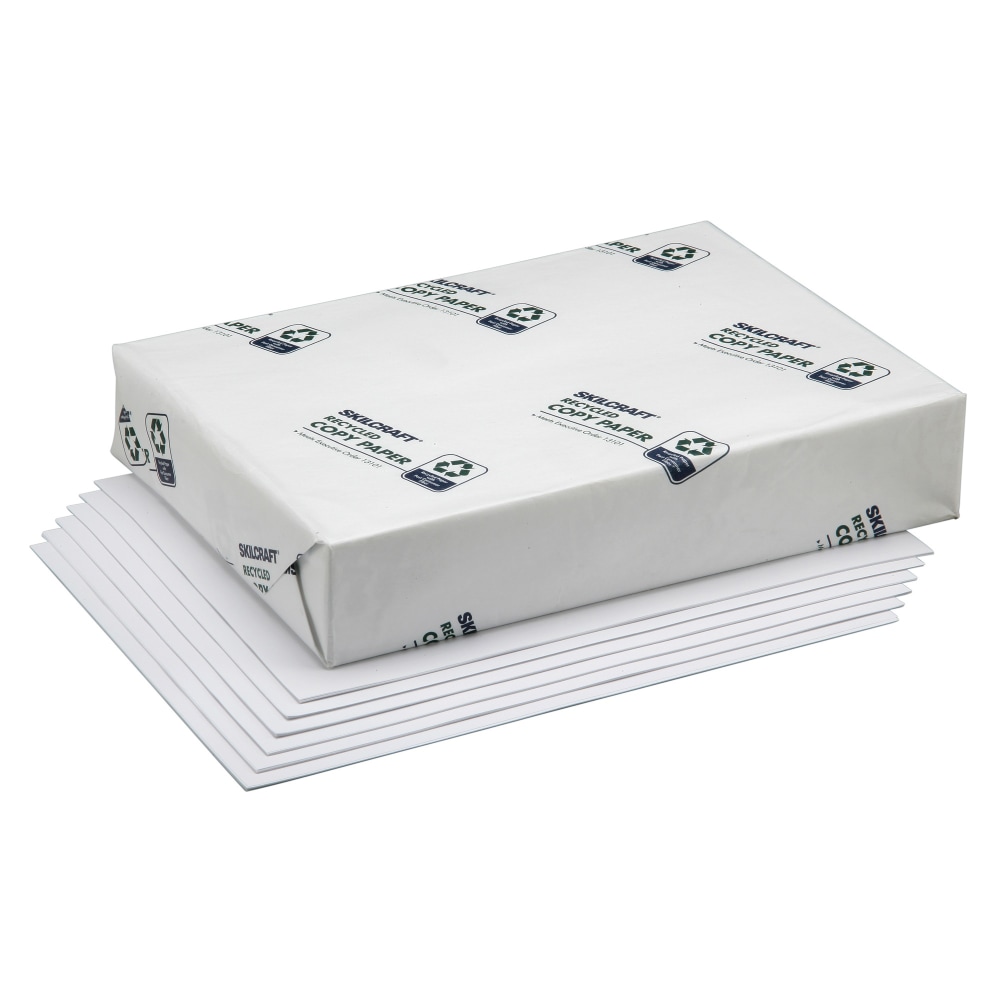 SKILCRAFT® Xerographic Paper, White, Letter (8.5" x