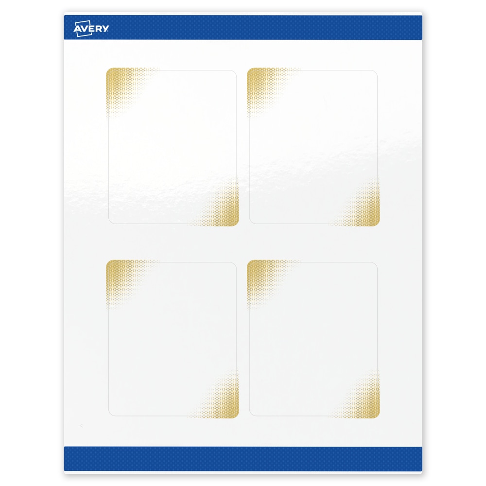 Avery® Printable Labels With Sure Feed® Technology, S00-EWD,