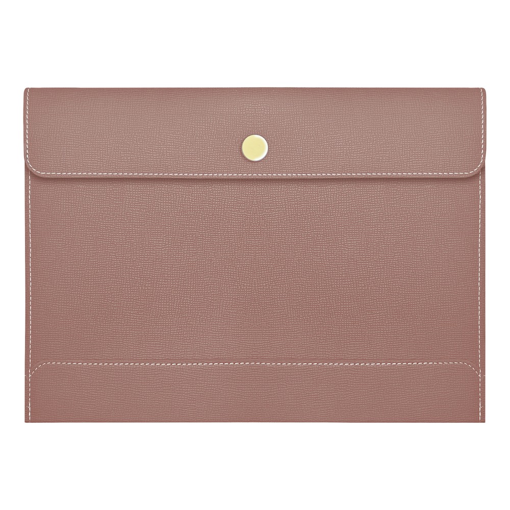 TUL™ Vegan Leather Document Envelope With Snap Closure,
