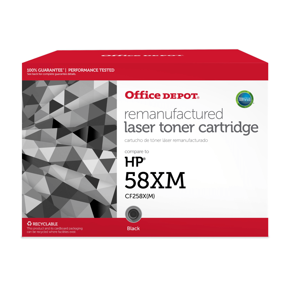 Office Depot® Remanufactured Black MICR High Yield Toner
