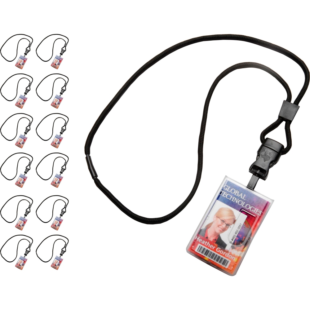 SKILCRAFT® Dual ID Card Holders, 2-1/4" x 3-7/16",