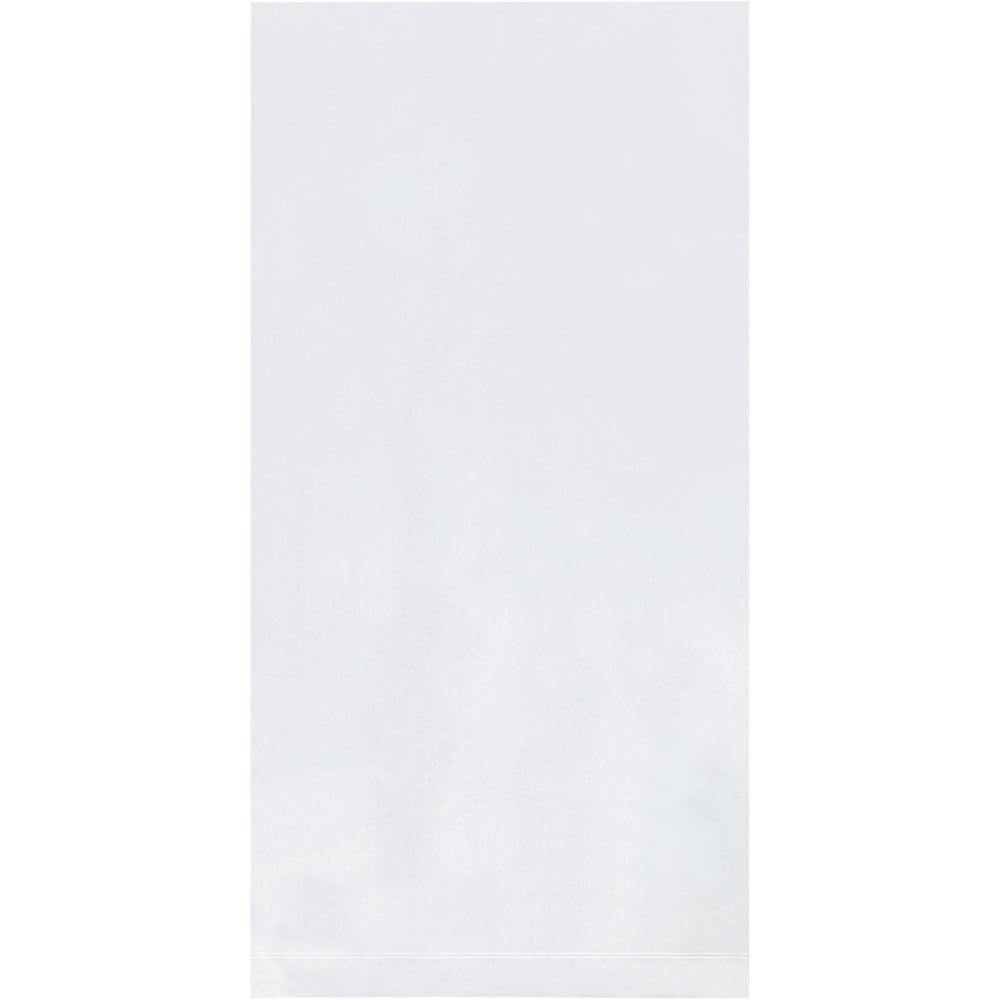 Partners Brand 1 Mil Flat Poly Bags, 12"