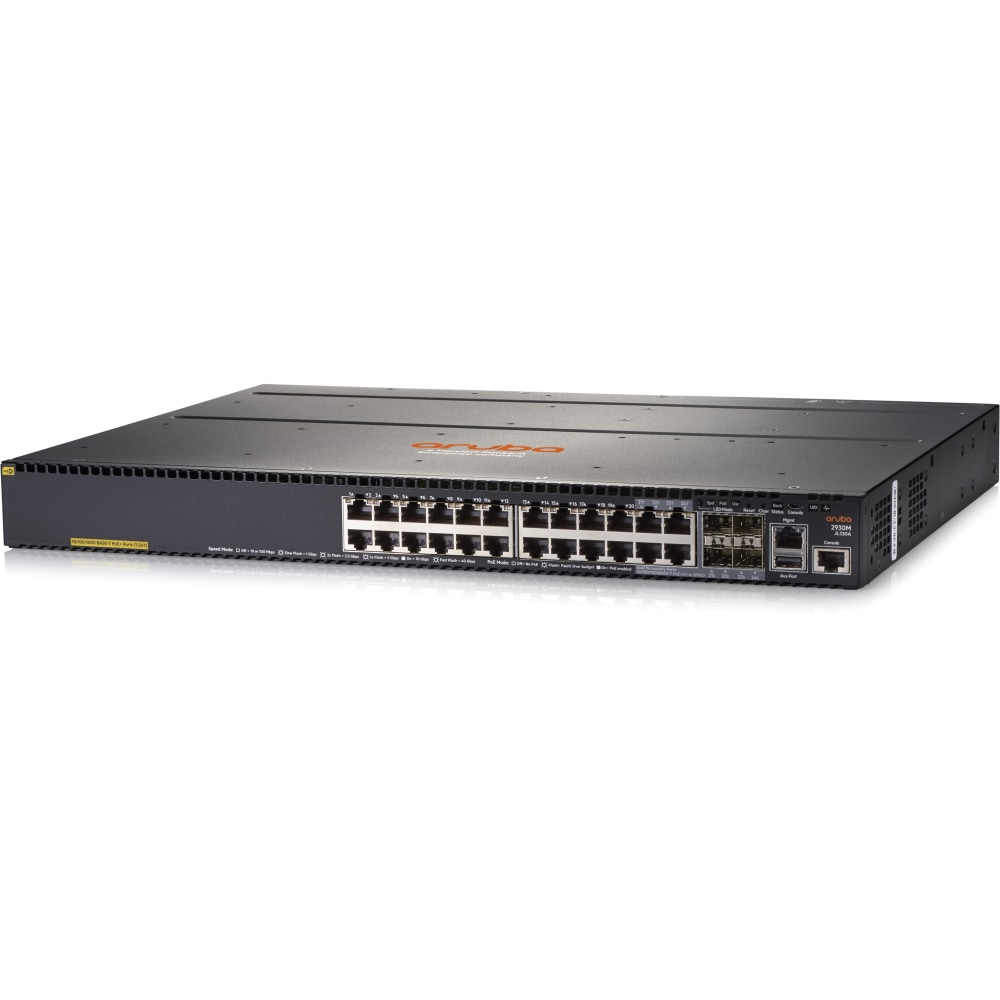 HPE Aruba 2930M 24G POE+ 1-Slot - Switch