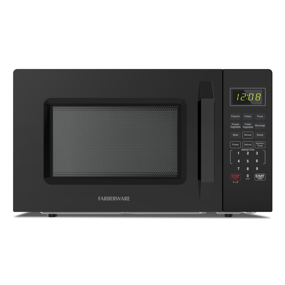 Farberware 1000W Compact Countertop Microwave Oven, 1.1 Cu.