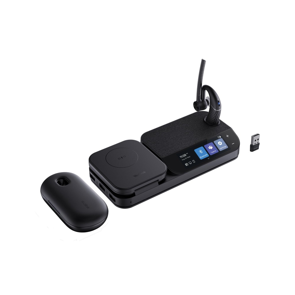 Yealink Teams Mono Bluetooth® Wireless Headset Workstation Pro,