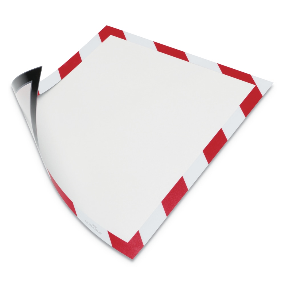 DURABLE DURAFRAME Security Magnetic Sign Holders, 9-1/2" x