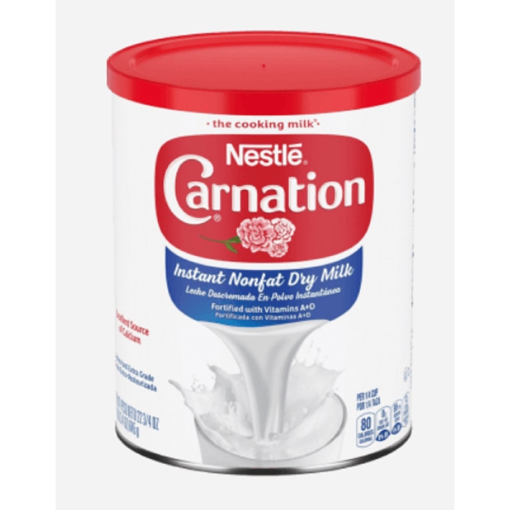 Carnation Instant Nonfat Dry Milk, Unsweetened Milk Powder,