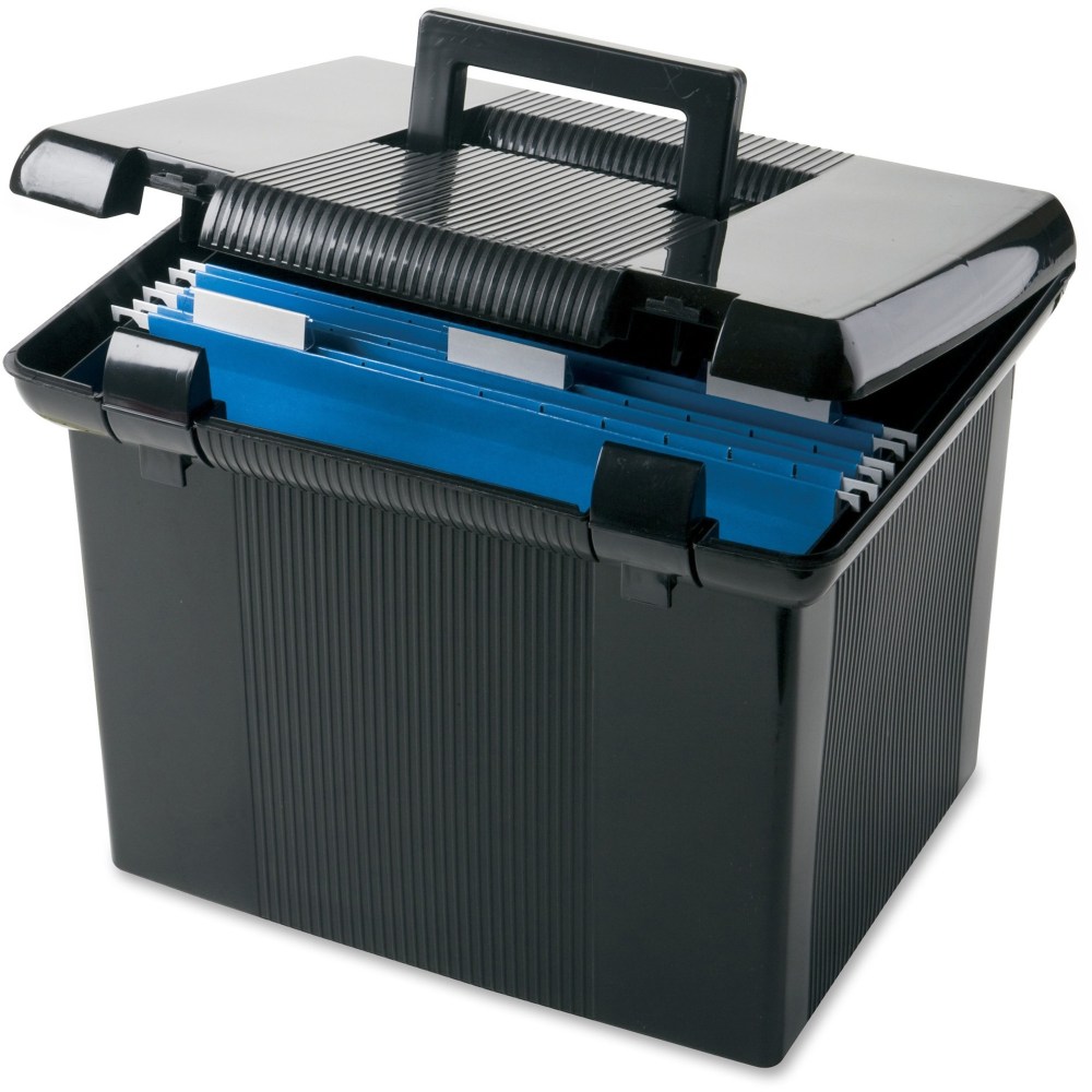 Pendaflex® Portafile File Storage Box, Black