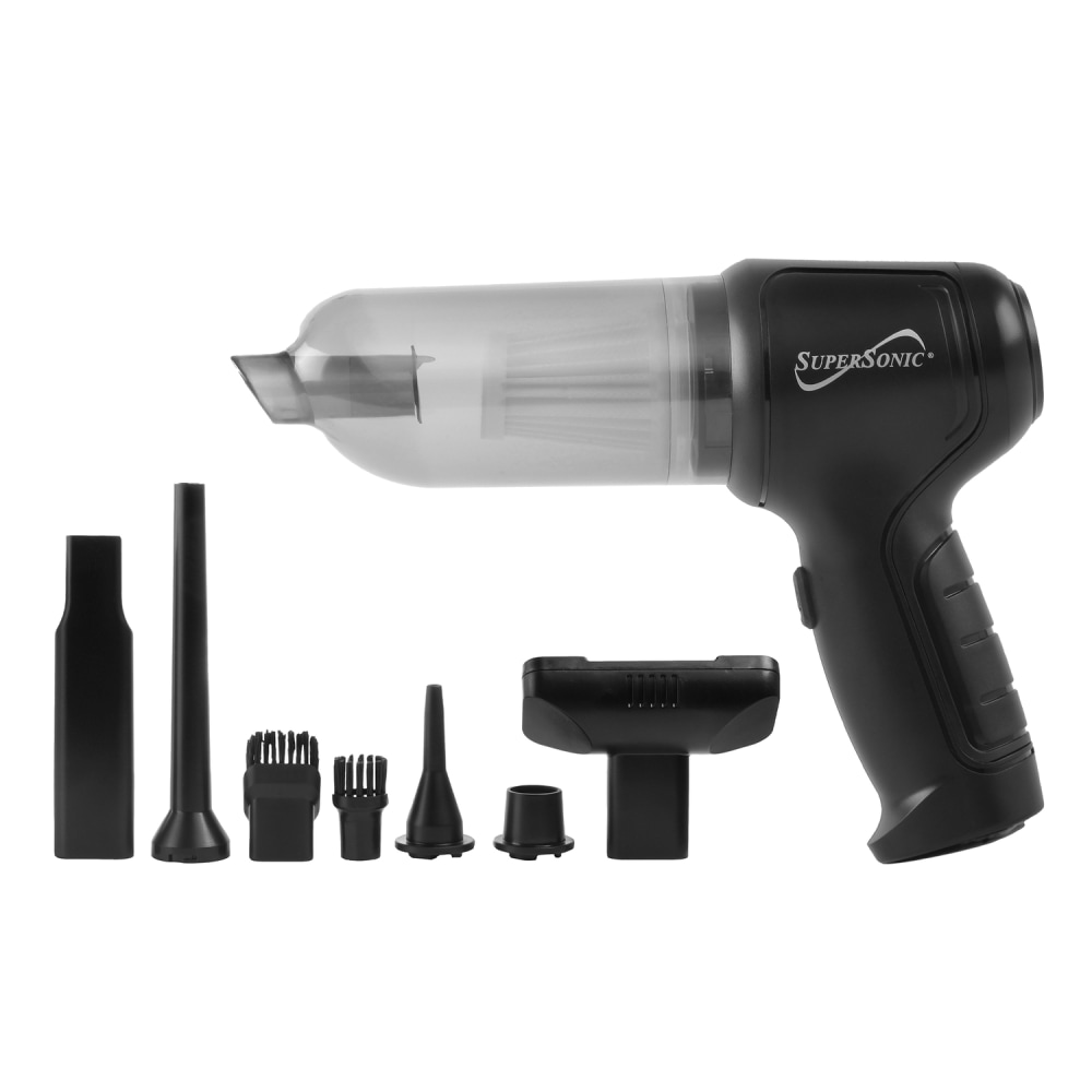Supersonic® Cordless HEPA Bagless Multifunction Hand Vacuum