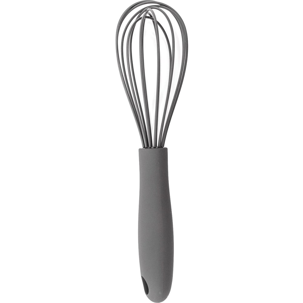 Gourmet By Starfrit® Silicone Whisk, 9”, Gray
