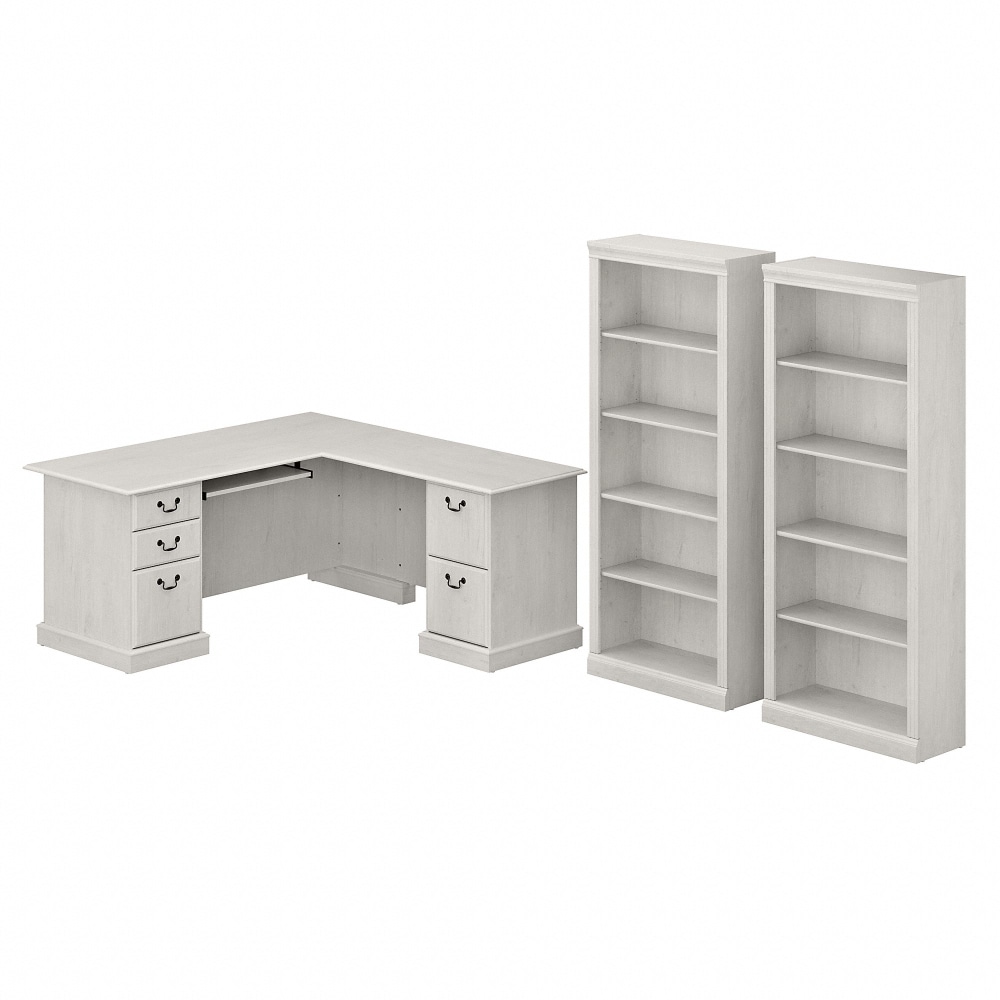 Bush Business Furniture Saratoga 66"W L-Shaped Corner Desk