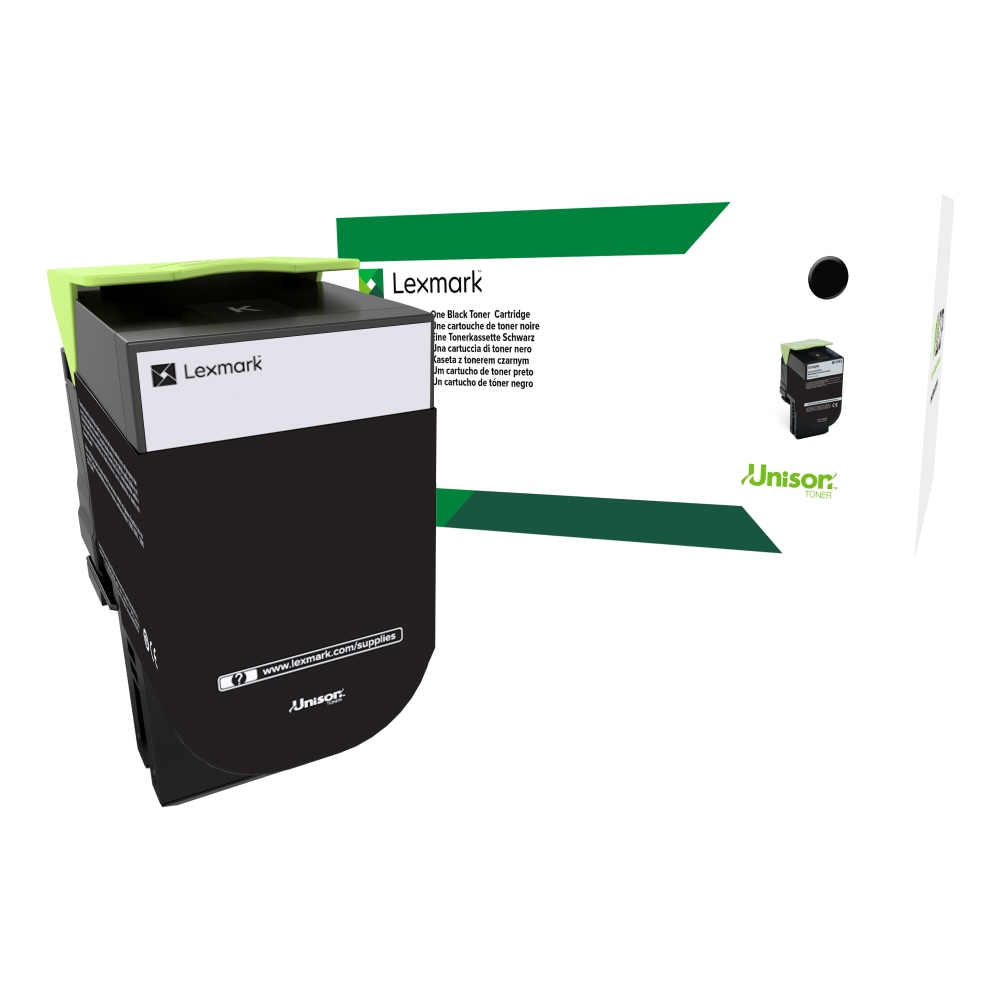 Lexmark™ 701K Black Return Program Toner Cartridge