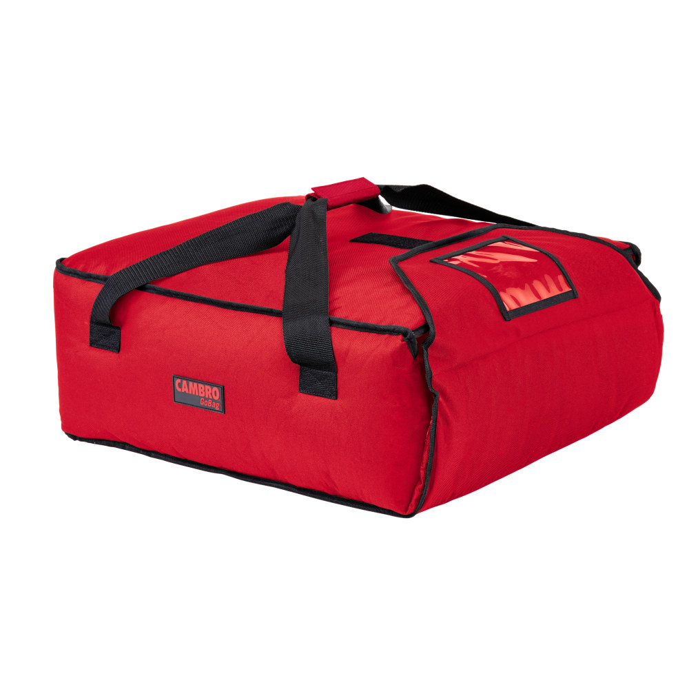 Cambro Standard Pizza GoBags, For 3 Boxes, Red,