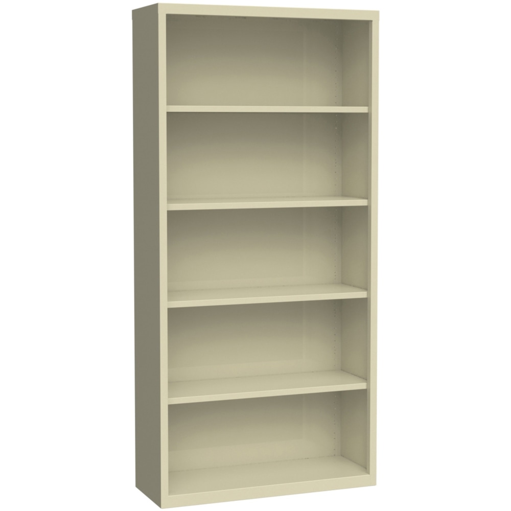 Lorell® Fortress Series Steel Modular Shelving Bookcase, 5-Shelf,