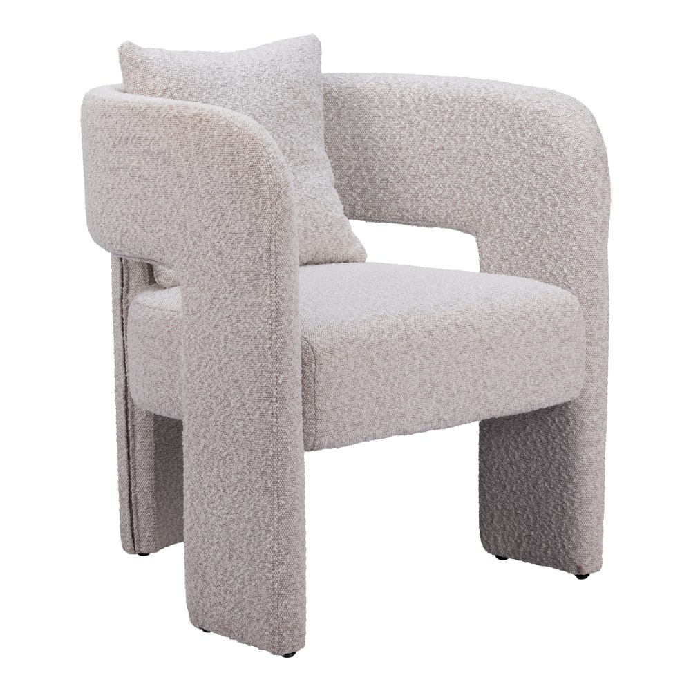 Zuo Melilla Dining Accent Chair, Misty Gray