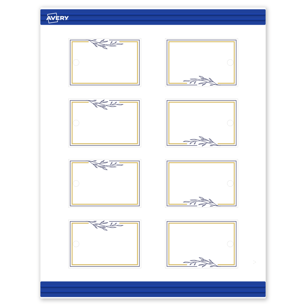 Avery® Print-To-The-Edge Tags With Sure Feed® Technology,