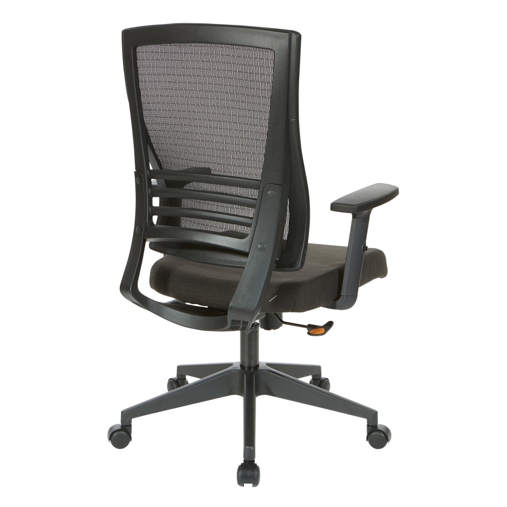 Office Star™ WorkSmart Mesh-Back Manager Chair, Black