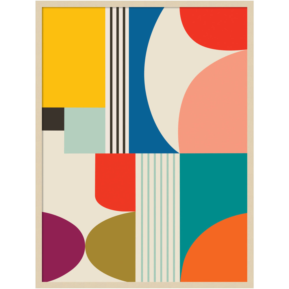 Amanti Art Mid Century Modern Pattern by Rachel