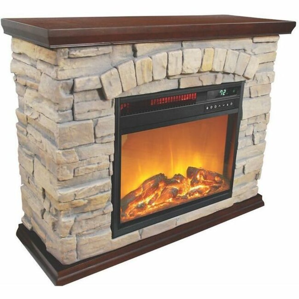 Lifesmart FP2043 Electric Fireplace - Indoor - 1500