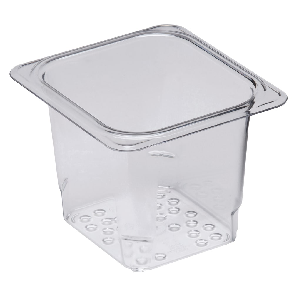 Cambro Camwear GN 1/6 Size 5" Colander Pans,