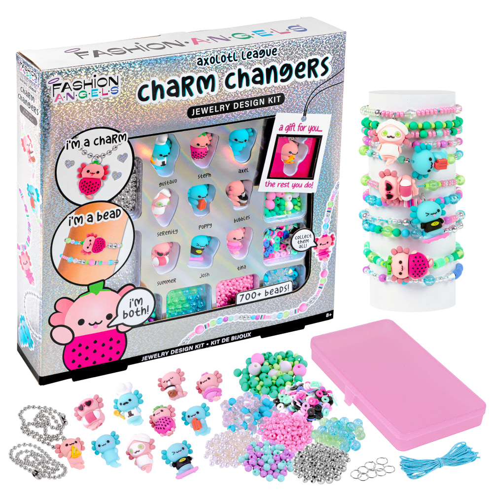 Fashion Angels Charm Changers Axolotl League Jewelry Design