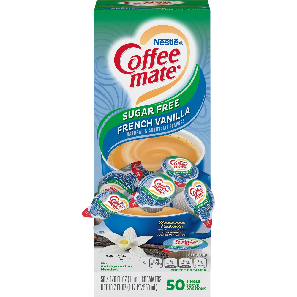 Nestlé® Coffee-mate® Liquid Creamer, Sugar-Free French Vanilla
