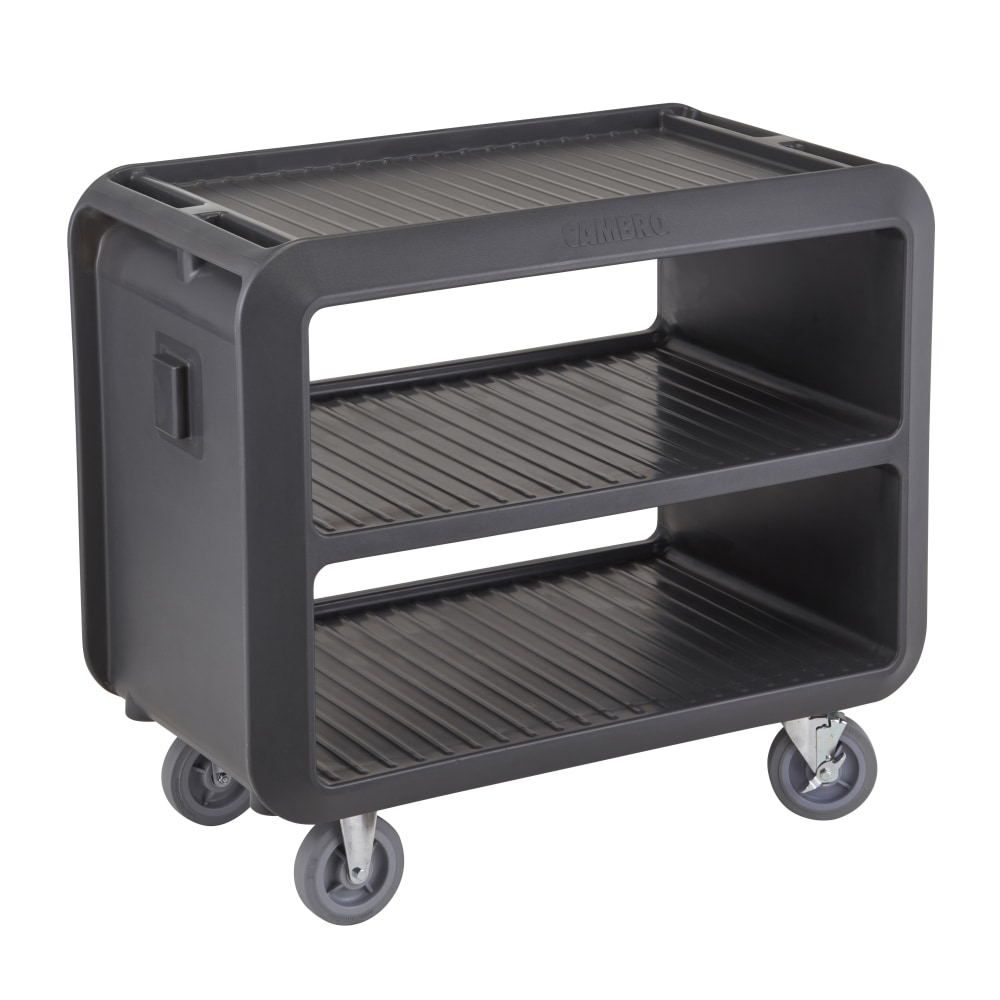 Cambro Service Cart Pro 3-Shelf Plastic Food Service