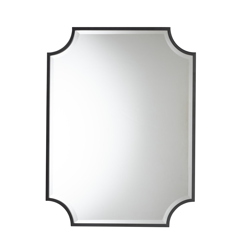 Baxton Studio Parcenet Modern Metal Accent Wall Mirror,