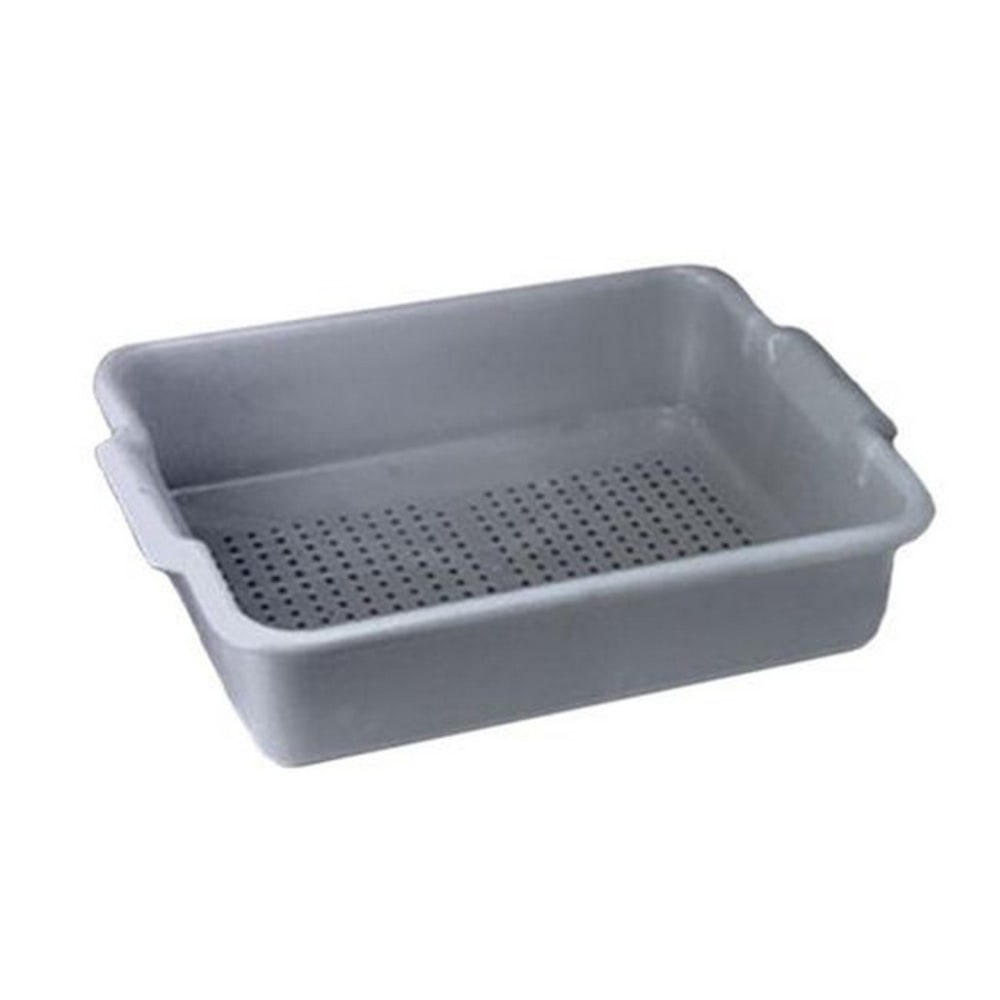 Winco Perforated Bus Tub, 4-3/4"H x 15"W x