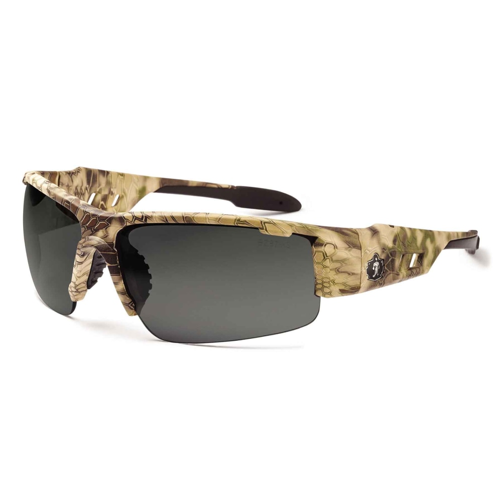 Ergodyne Skullerz® Safety Glasses, Dagr, Anti-Fog, Kryptek