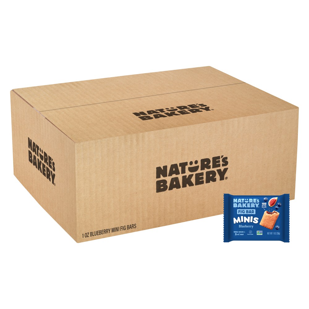 Nature's Bakery Minis Whole Wheat Blueberry Fig Bars,