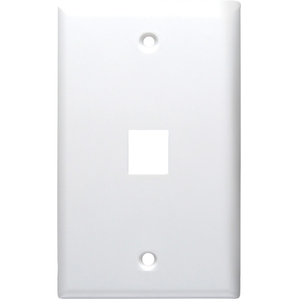 DataComm 20-3001-WH Keystone Faceplate - 1 x Socket(s)