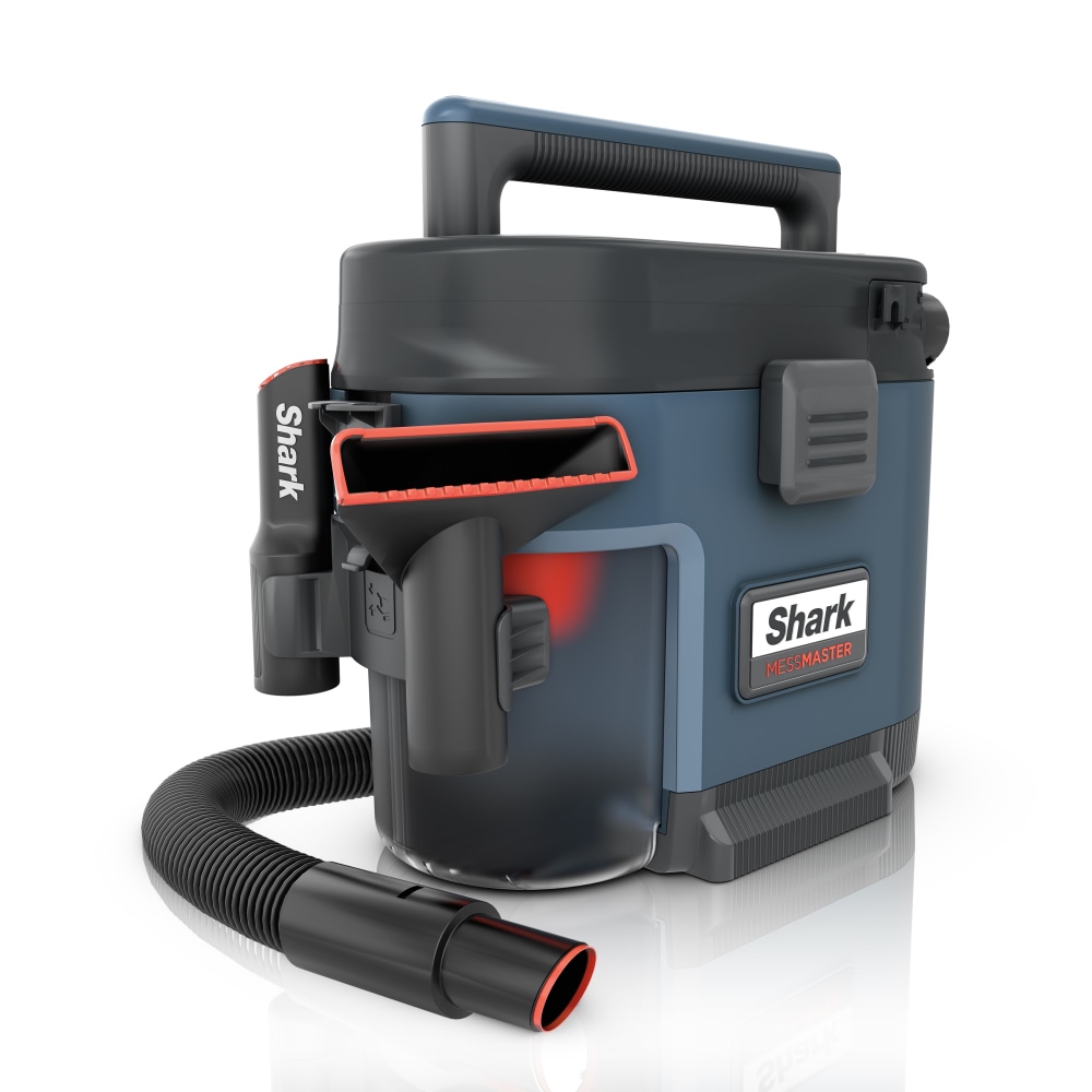 Shark MessMaster Portable Wet/Dry Vacuum, Burnt Ashes, Total