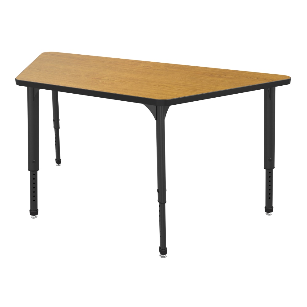 Marco Group™ Apex™ Series Adjustable Height Trapezoid Table,