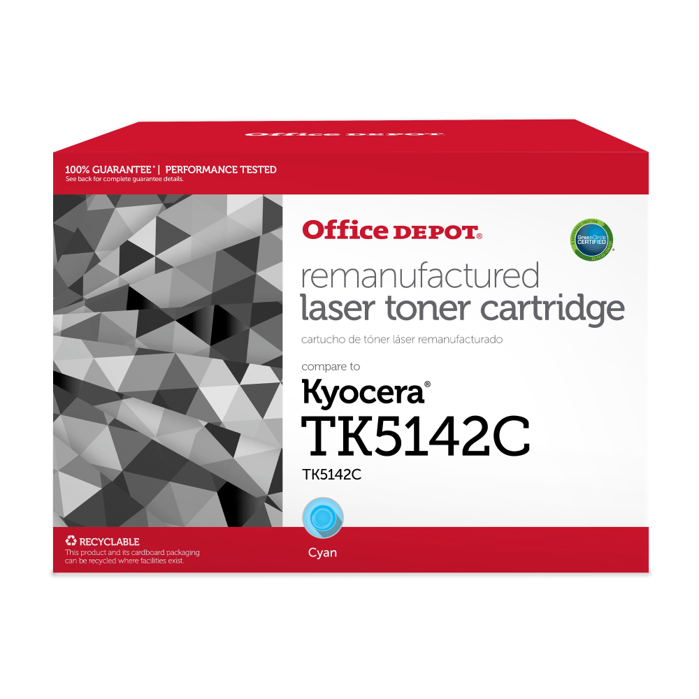 Office Depot® ODTK5142C Cyan Toner Cartridge Replacement For