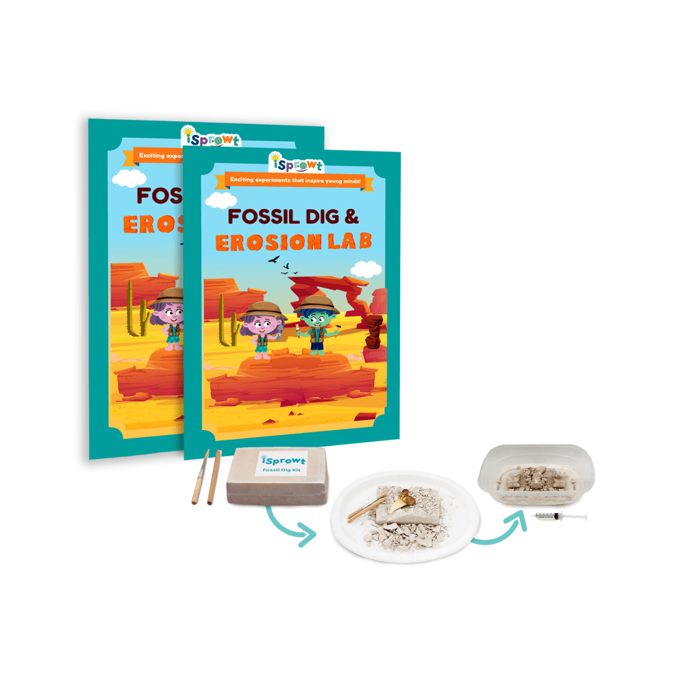 iSprowt Mini Kit, Fossil Dig & Erosion Lab