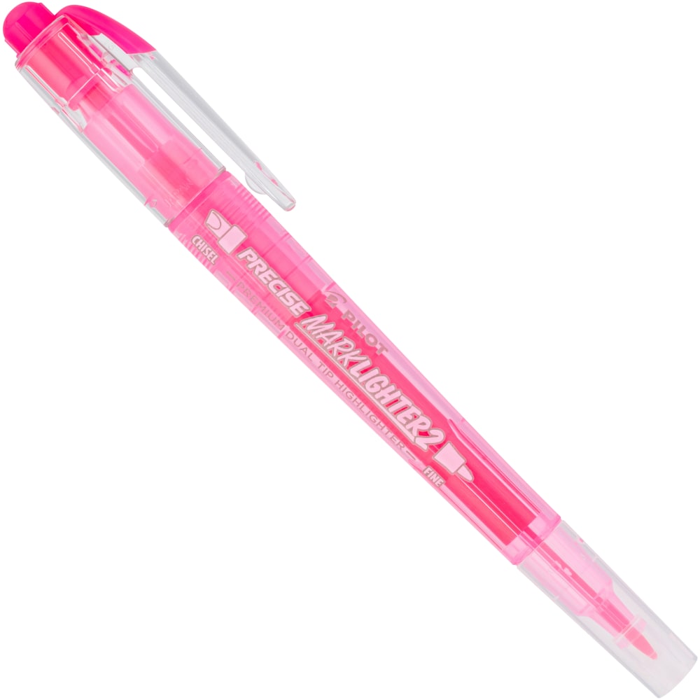 Pilot Precise Marklighter2 Dual Tip Highlighter, Chisel and