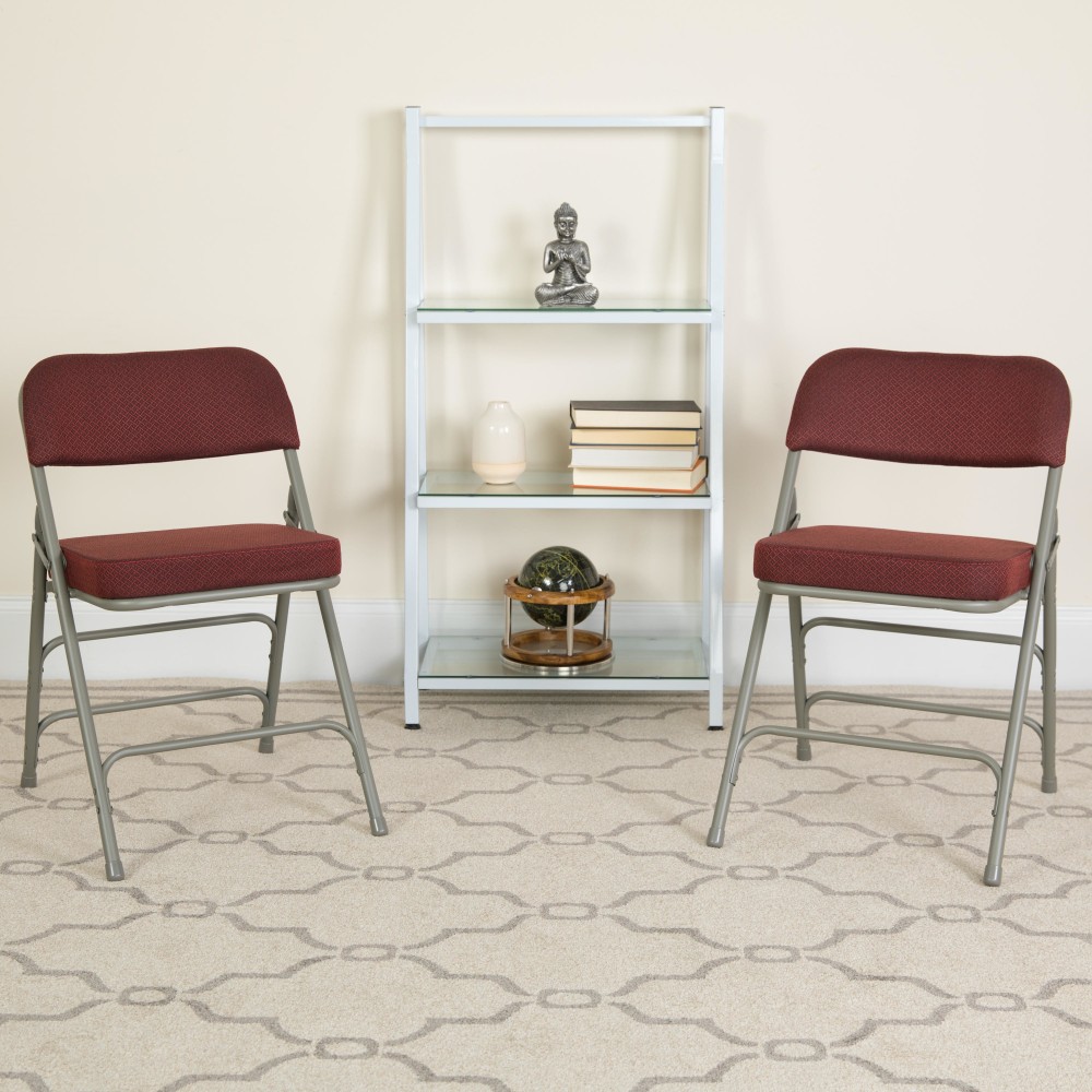 Flash Furniture HERCULES Series Premium Curved Triple Braced