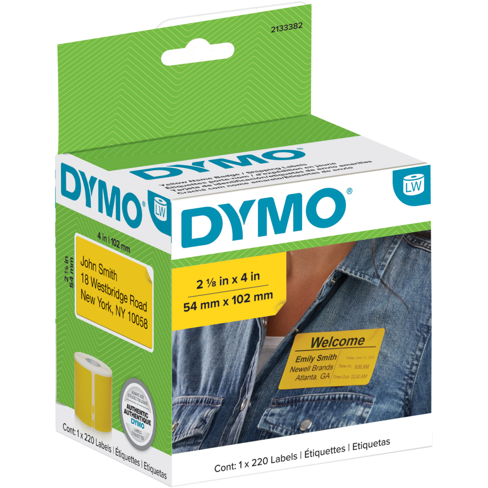 Dymo® Label Writer Multi-Purpose Labels, 2-1/8" x 4",