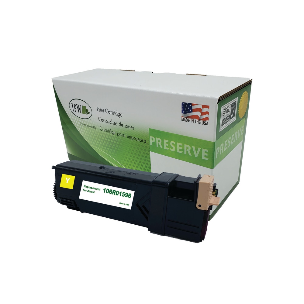 IPW Preserve Remanufactured Yellow High Yield Toner Cartridge