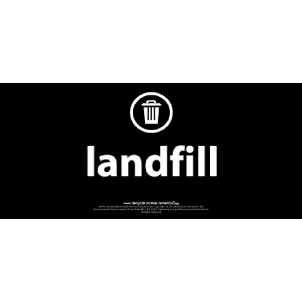 Recycle Across America Landfill Standardized Recycling Labels,