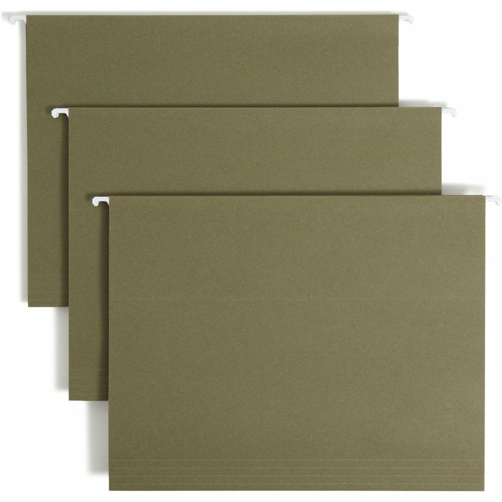 Smead® Hanging File Folders, Letter Size, 100% Recycled,