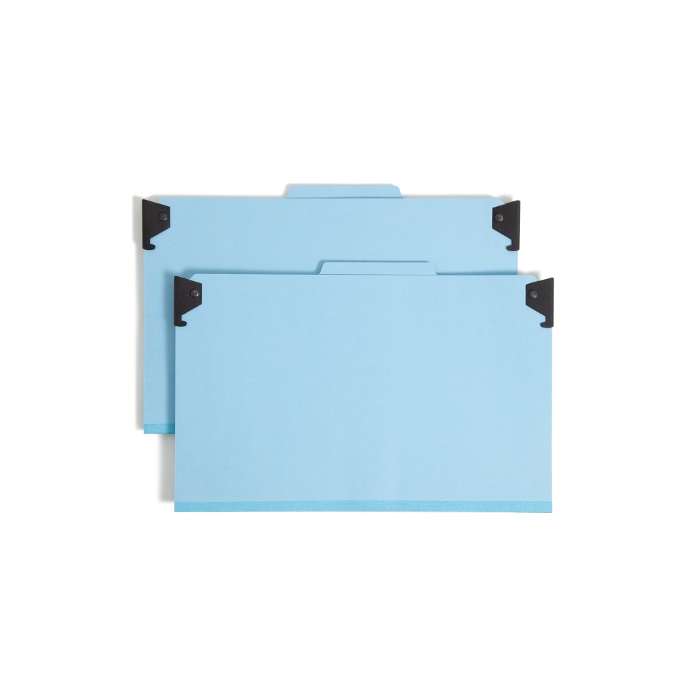 Smead® Hanging Pressboard Classification Folder With SafeSHIELD®