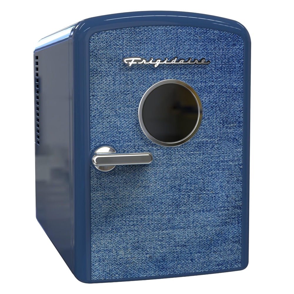 Frigidaire® 9-Can Mini Fridge Cooler with Denim Door,