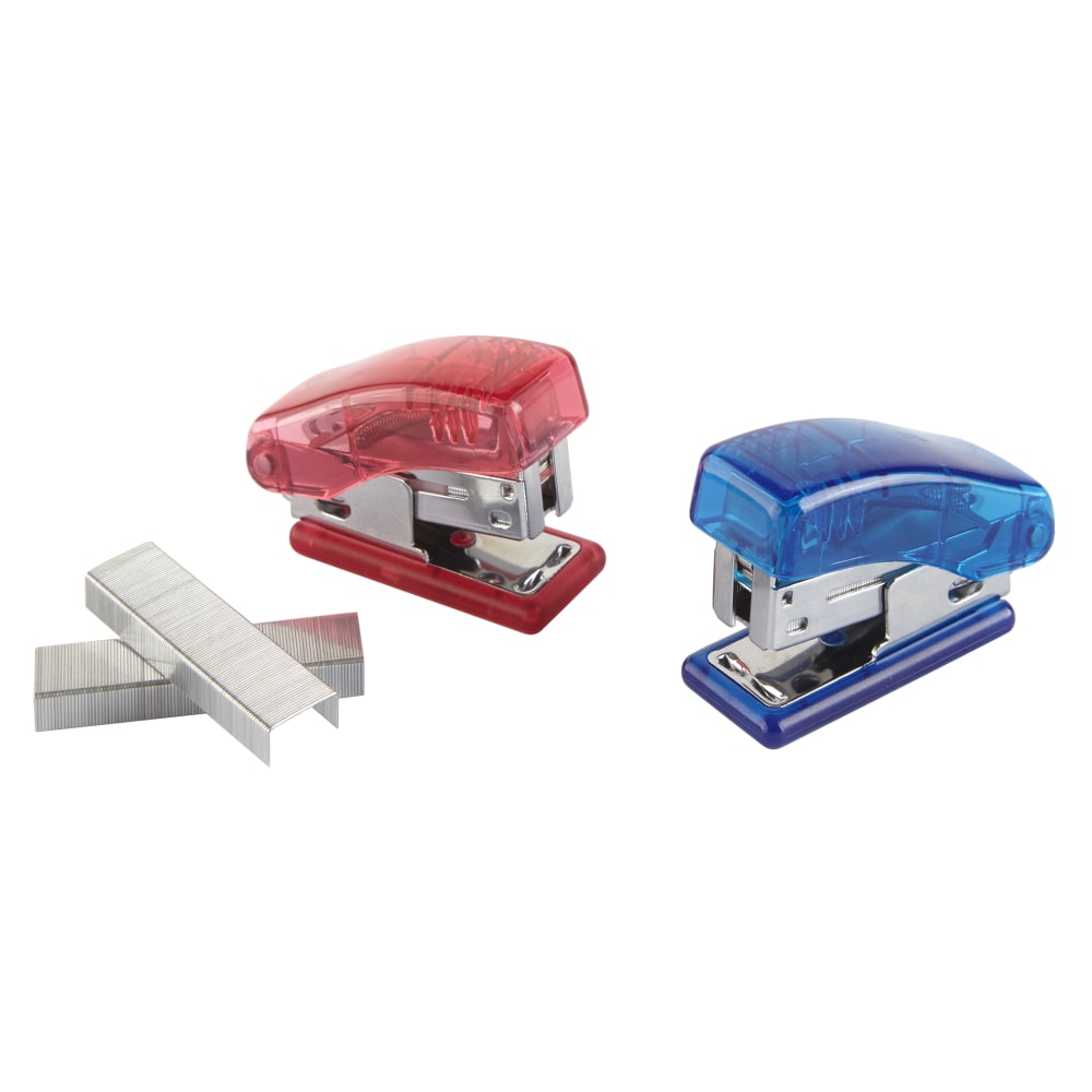 Office Depot® Mini Stapler with Built-In Remover, 2-1/4",