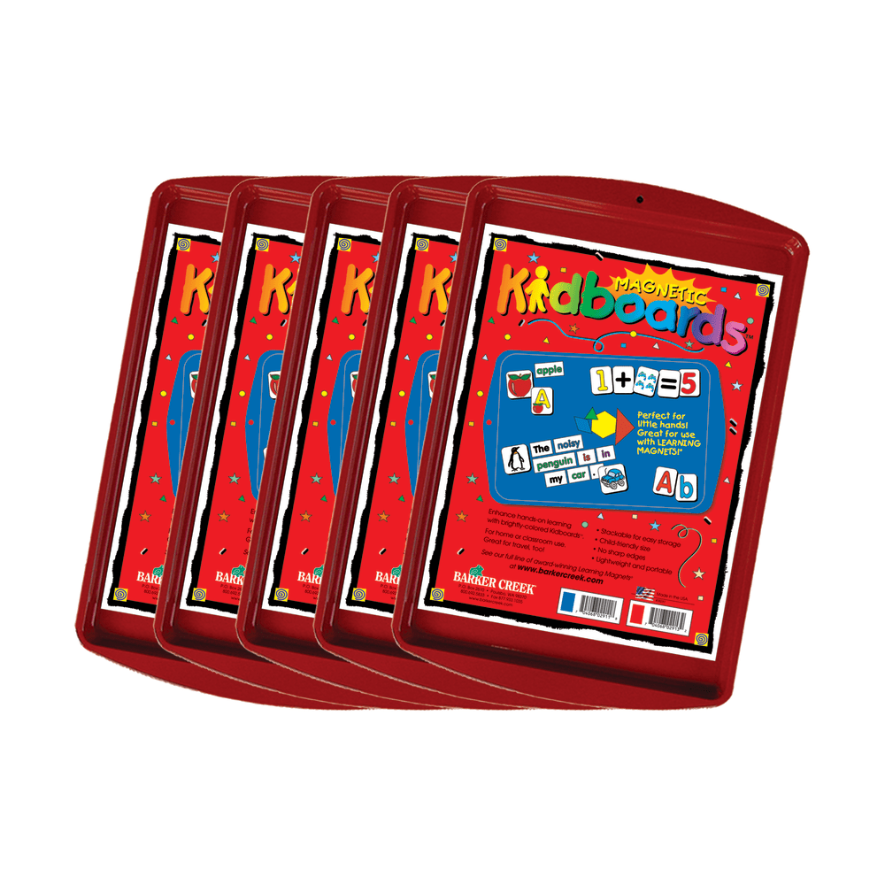 Barker Creek® Magnets, Learning Magnets®, Kidboard™, 9"H x
