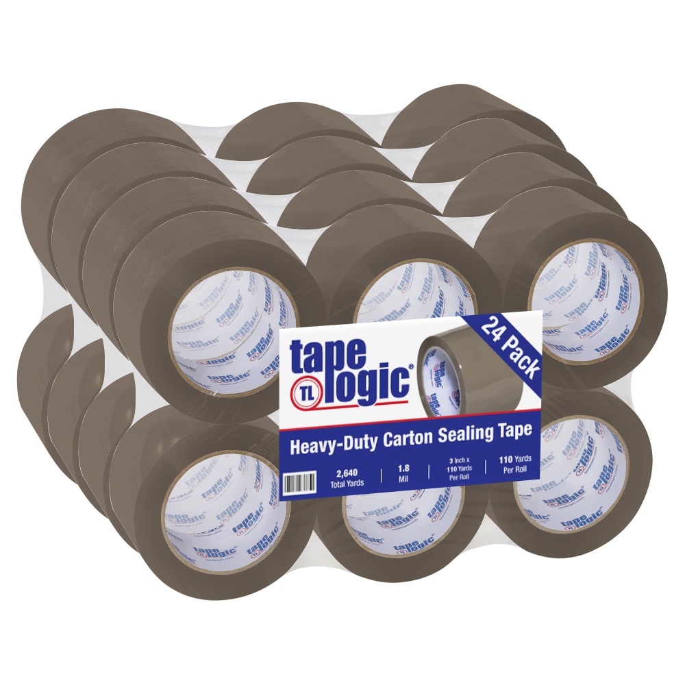 Tape Logic® Acrylic Tape, 3" Core, 3" x