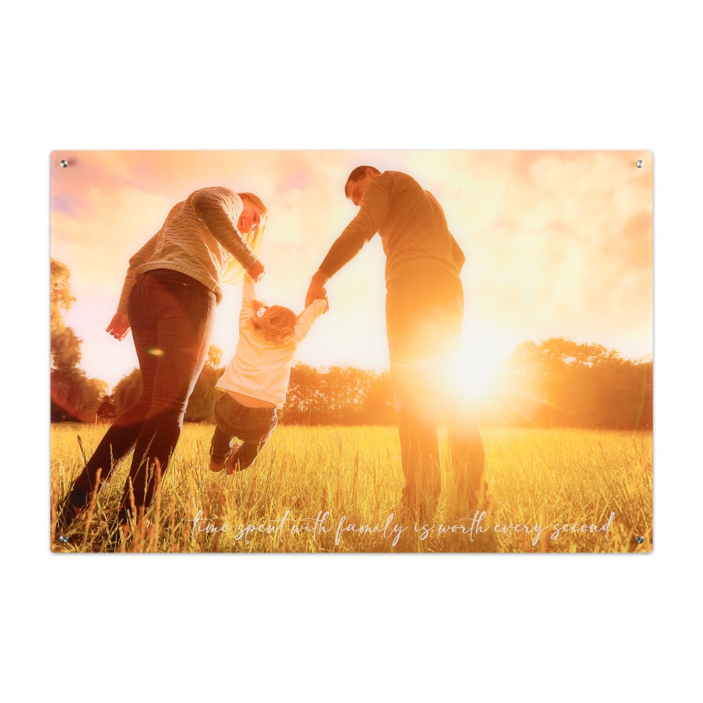 Custom Full-Color Acrylic Photo Wall Art Panel With