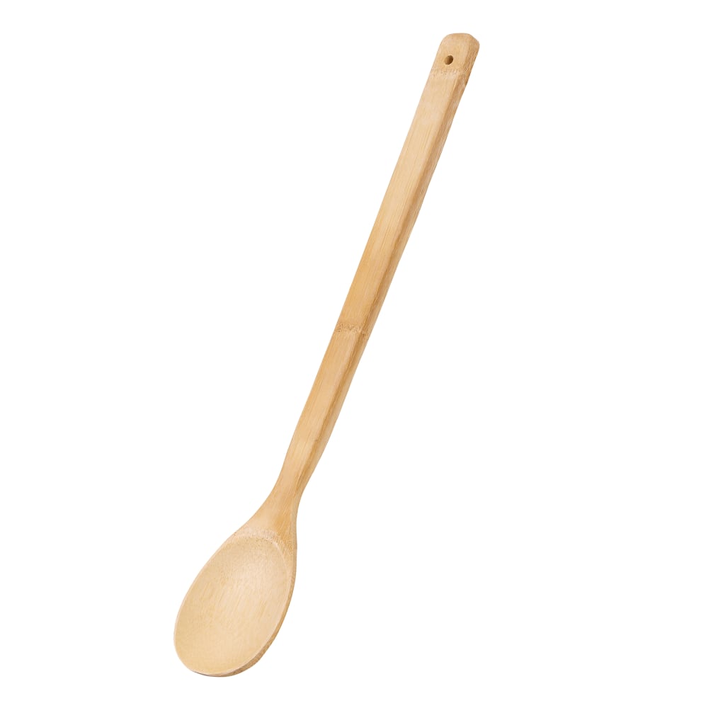 Joyce Chen Burnished Bamboo Mixing Spoon, 18"