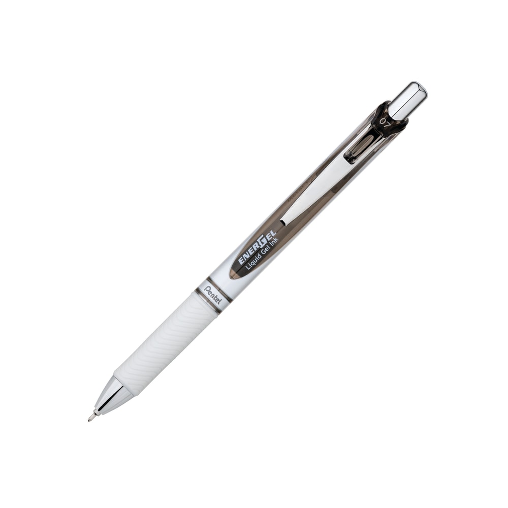 Pentel® EnerGel® Deluxe RTX Retractable Pens, Needle Point, 0.5 mm, Assorted Barrels, Black Ink, Pack Of 3